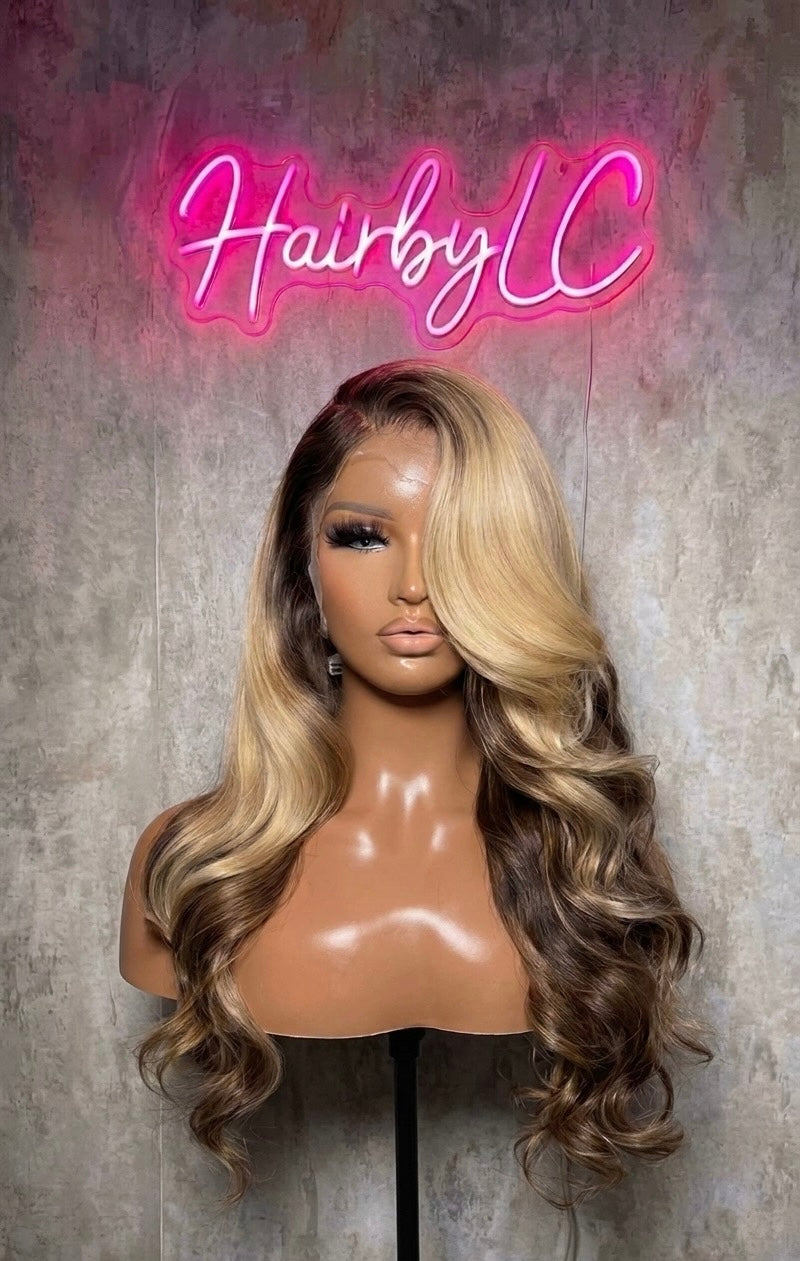 Human Hair Blended Wigs